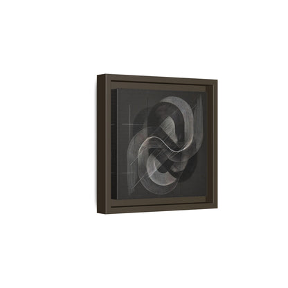 Unseen Paths - 8”x8” Framed Canvas