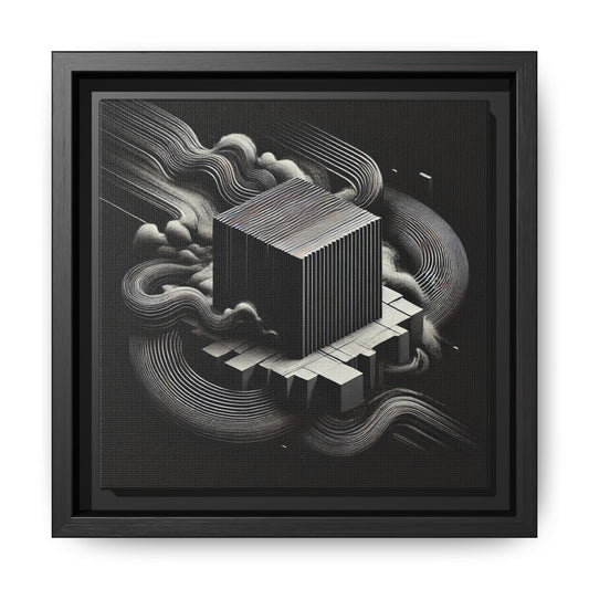 The Foundation of Support (444) - 8”x8” Framed Canvas