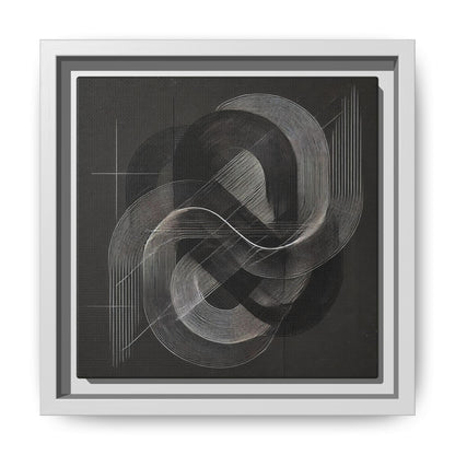 Unseen Paths - 8”x8” Framed Canvas