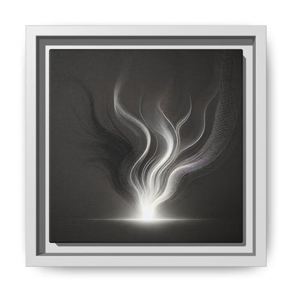 The Release of the Past - 8”x8” Framed Canvas