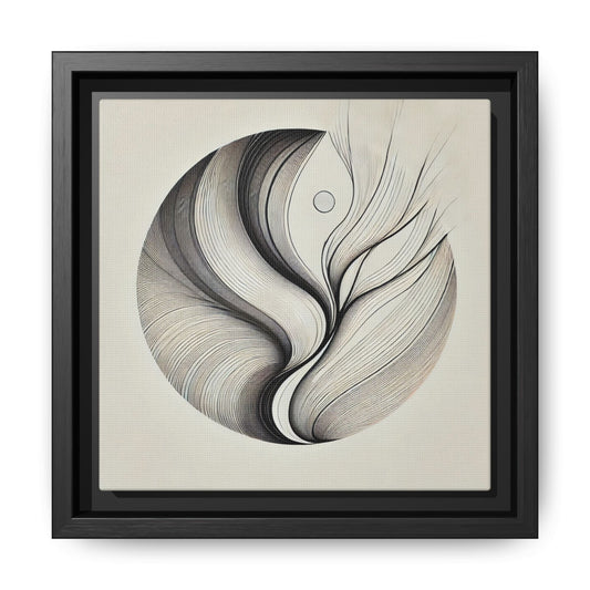 Growth in Transition - 8”x8” Framed Canvas