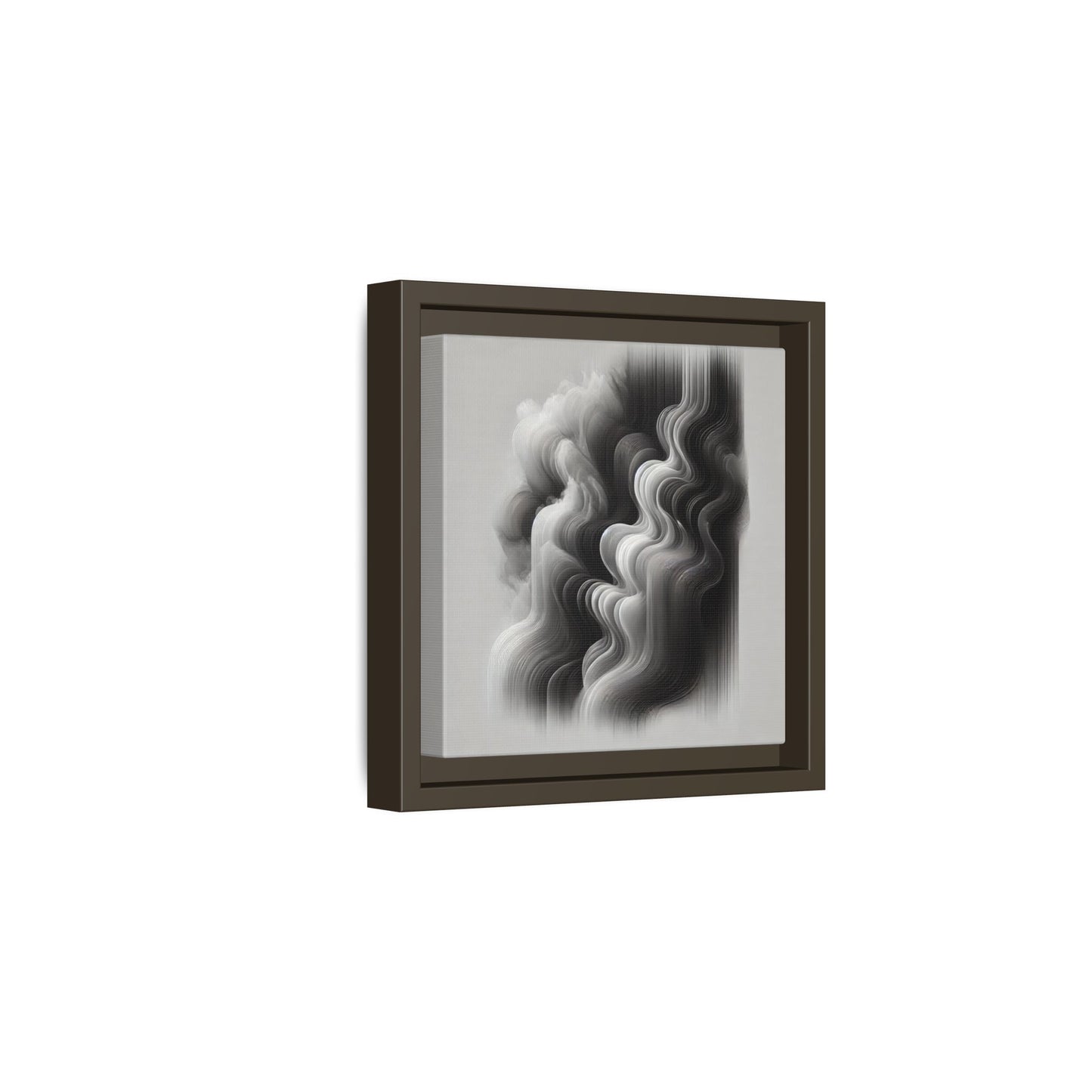 The Veil of Shadows - 8”x8” Framed Canvas