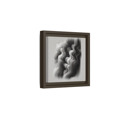 The Veil of Shadows - 8”x8” Framed Canvas
