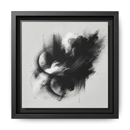 The First Step to Healing - 8”x8” Framed Canvas