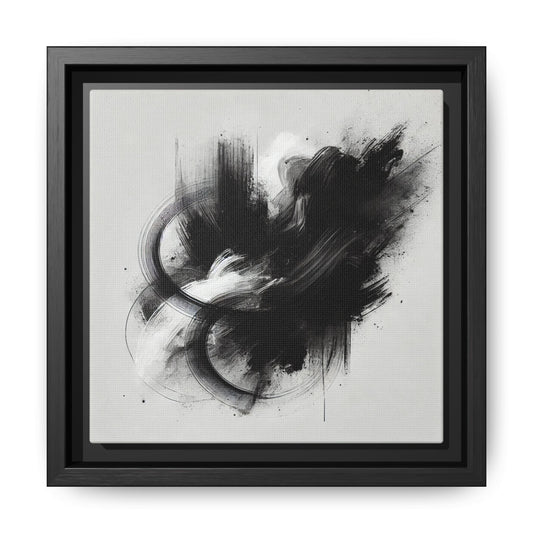 The First Step to Healing - 8”x8” Framed Canvas