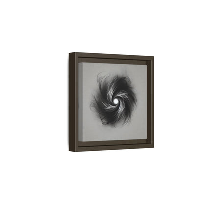 The Thought Before Fear - 8”x8” Framed Canvas