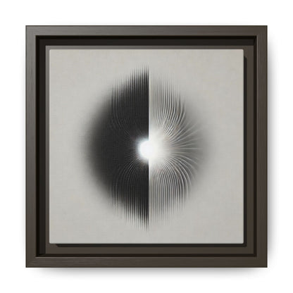 Quiet Power - 8”x8” Framed Canvas