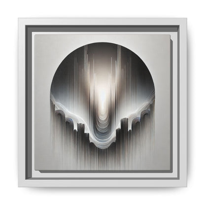 Unseen Horizons - 8”x8” Framed Canvas