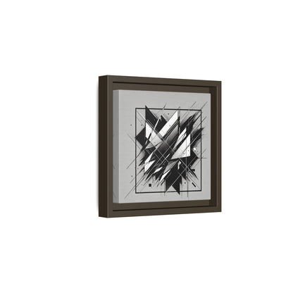 Fragments of Clarity - 8”x8” Framed Canvas