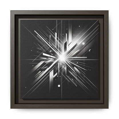 Fragments of Light - 8”x8” Framed Canvas