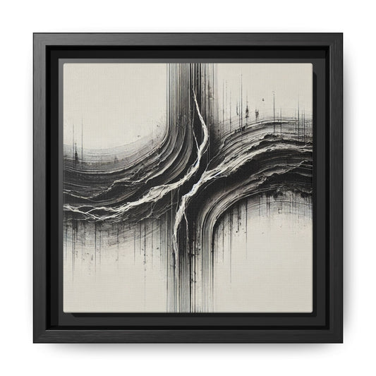 Wounds and Wisdom - 8”x8” Framed Canvas