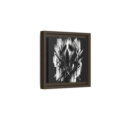 The Silent Scream - 8”x8” Framed Canvas
