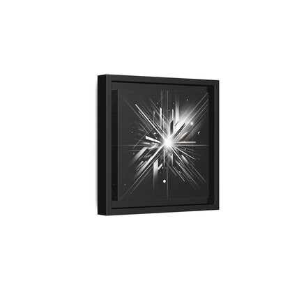 Fragments of Light - 8”x8” Framed Canvas